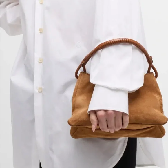 STAUD STAUD
Valerie Zip Suede Shoulder Bag - Picture 9 of 13